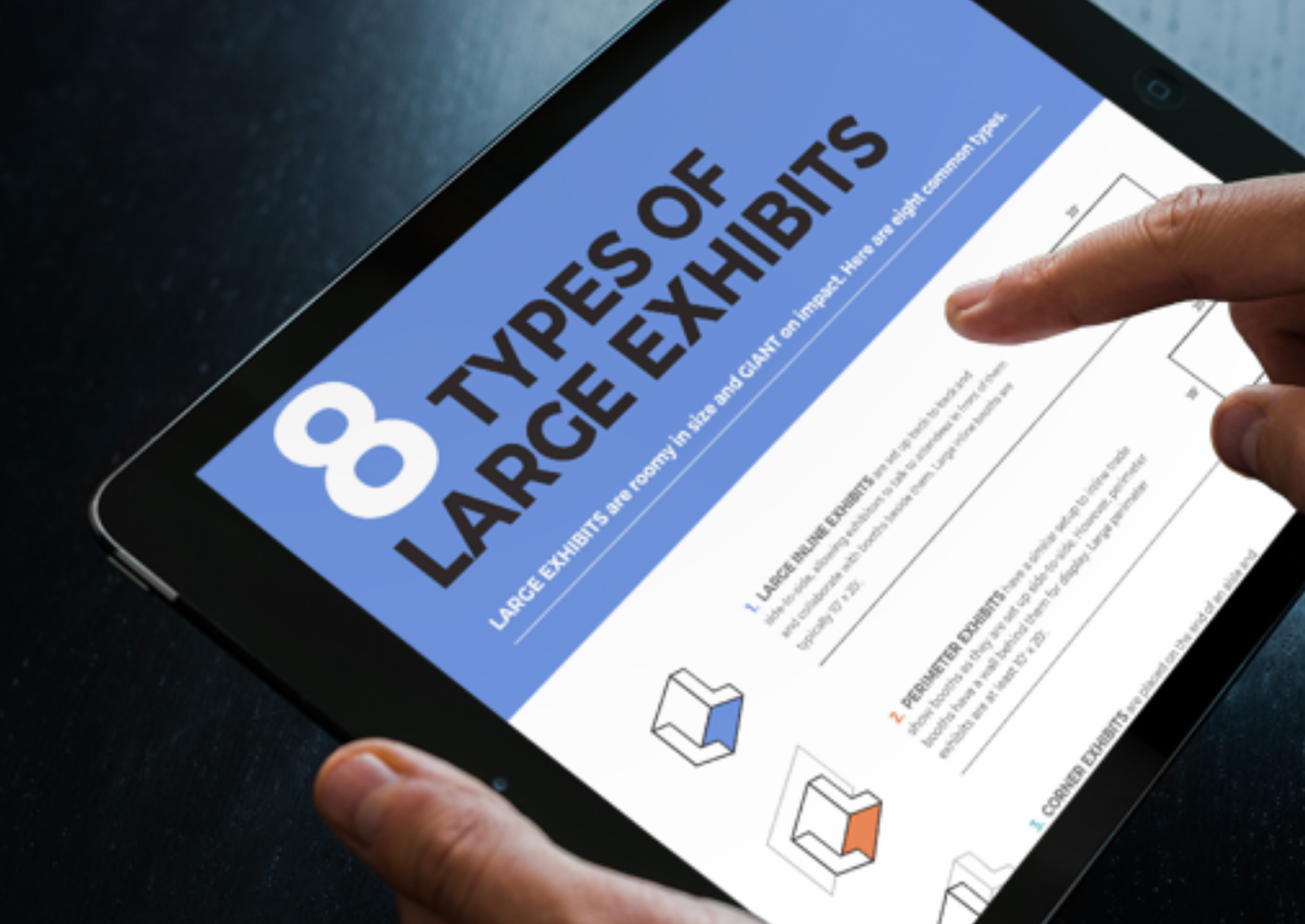 8 Types of Large Trade Show Exhibits 8 Types of Large Trade Show Exhibits